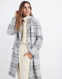 Plaid Bryant Coat at Madewell